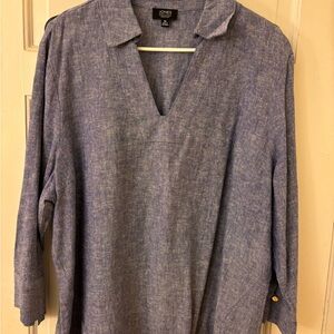 Jones New York Women’s Blue Top XL